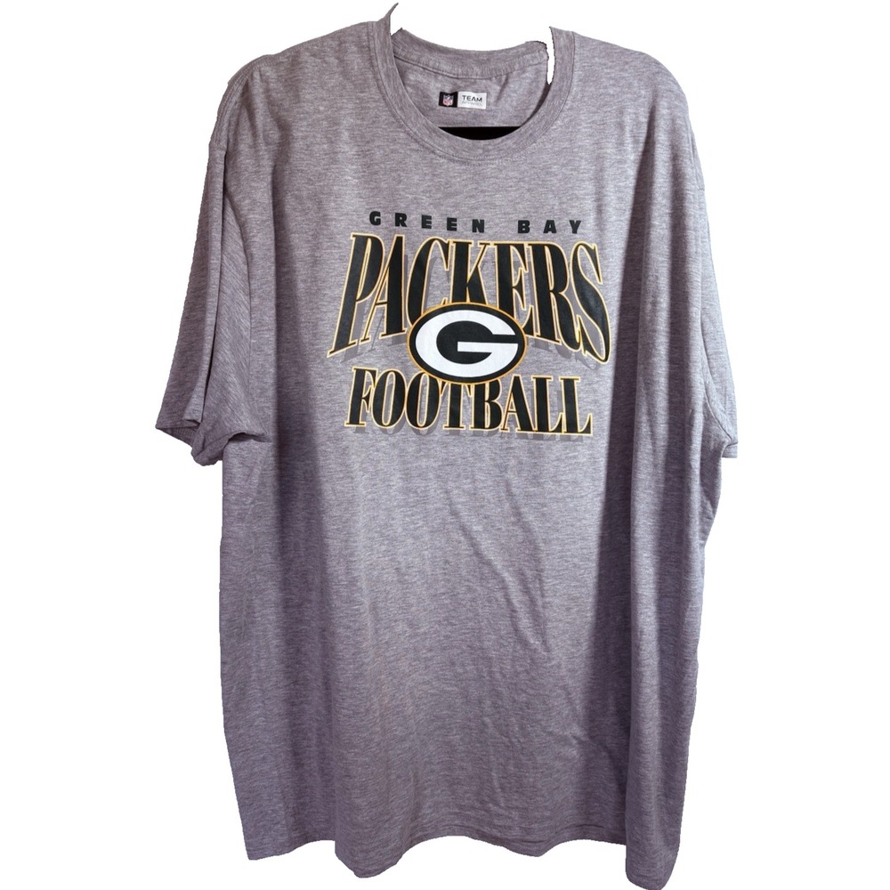 NFL Team apparel T Shirt Size 3XL Green Bay Packers‎ Short Sleeve new